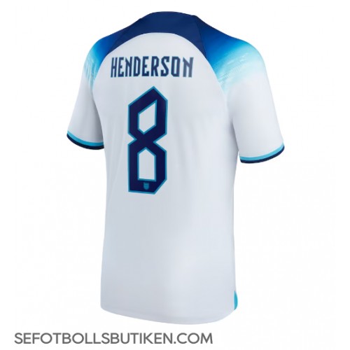 England Jordan Henderson #8 Replika Hemma matchkläder VM 2022 Korta ärmar